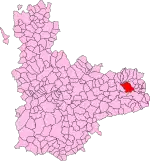 Localisation de Pesquera de Duero