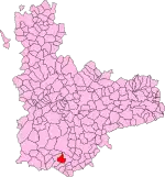 Localisation de Rubí de Bracamonte
