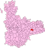 Localisation de Santibáñez de Valcorba