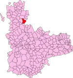 Localisation de Tamariz de Campos