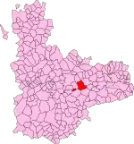 Localisation de Tudela de Duero