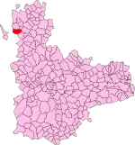 Localisation de Valdunquillo