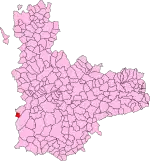 Localisation de Villafranca de Duero