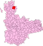 Localisation de Villalón de Campos