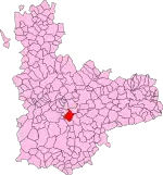 Localisation de Villanueva de Duero