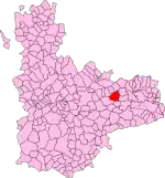 Localisation de Villavaquerín