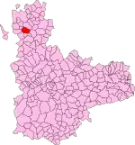 Localisation de Villavicencio de los Caballeros