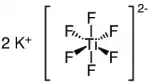 Image illustrative de l’article Hexafluorotitanate de potassium