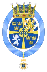 Description de l'image Princesse Lilian de Suède.svg.