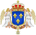 Description de l'image Royal Coat of Arms of France.svg.