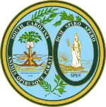 Description de l'image Seal of South Carolina.svg.