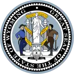 Description de l'image Seal of Wyoming.svg.