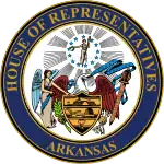 Description de l'image Seal of the Arkansas House of Representatives.svg.