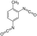 Image illustrative de l’article Diisocyanate de toluène