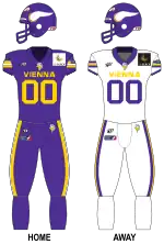 Description de l'image Vienna Vikings Uniform (2022).svg.