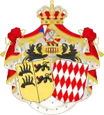 Description de l'image Wappen der Herzogin von Urach (Monaco).svg.