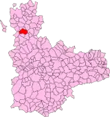 Localisation de Aguilar de Campos