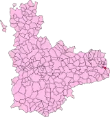 Localisation de Bocos de Duero