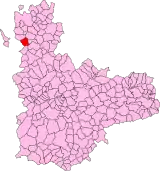 Localisation de Bolaños de Campos