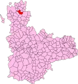 Localisation de Bustillo de Chaves