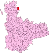 Localisation de Herrín de Campos