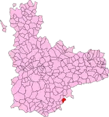 Localisation de Llano de Olmedo