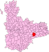 Localisation de Montemayor de Pililla