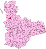 Localisation de Morales de Campos