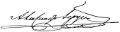 signature d'Alexandre Herzen