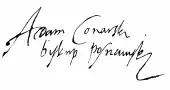 signature d'Adam Konarski