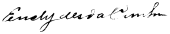 signature d'Euclides da Cunha