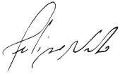 signature de Felipe Neto