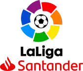 Description de l'image LaLiga Santander logo (stacked).svg.
