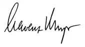 signature de Laurenz Meyer