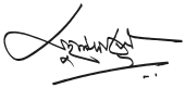 signature de Muhammad Yunus