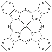 Image illustrative de l’article Phtalocyanine de cuivre