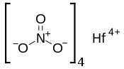 Image illustrative de l’article Nitrate d'hafnium