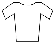 Description de l'image Jersey white.svg.