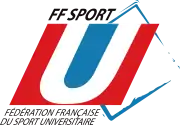 Description de l'image Logo Fédération Française Sport Universitaire.svg.