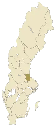 Localisation de Gästrikland