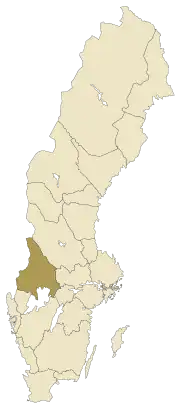 Localisation de Värmland