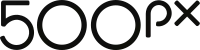 Logo de 500px