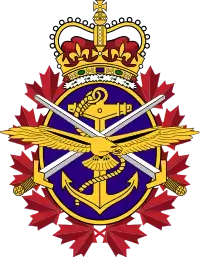 Emblème des Forces armées canadiennes.