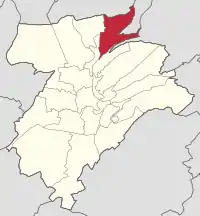 Localisation de Dommeldange