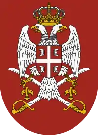 Emblème des forces armées serbes