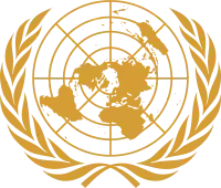 Emblème des Nations unies.
