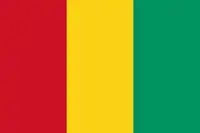 Drapeau de la Guinée.