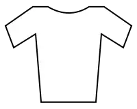 Description de l'image Jersey white.svg.