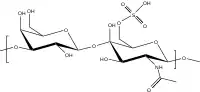 Image illustrative de l’article Sulfate de kératane