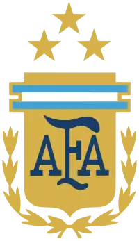 alt=Écusson de l' Équipe d'Argentine
